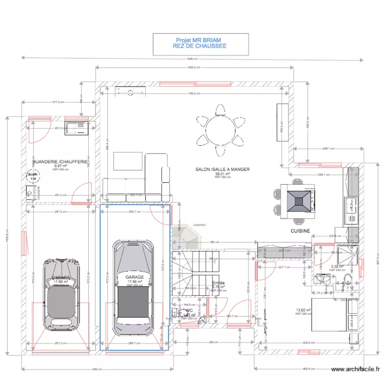 BRIAN rez de chaussee 1. Plan de 