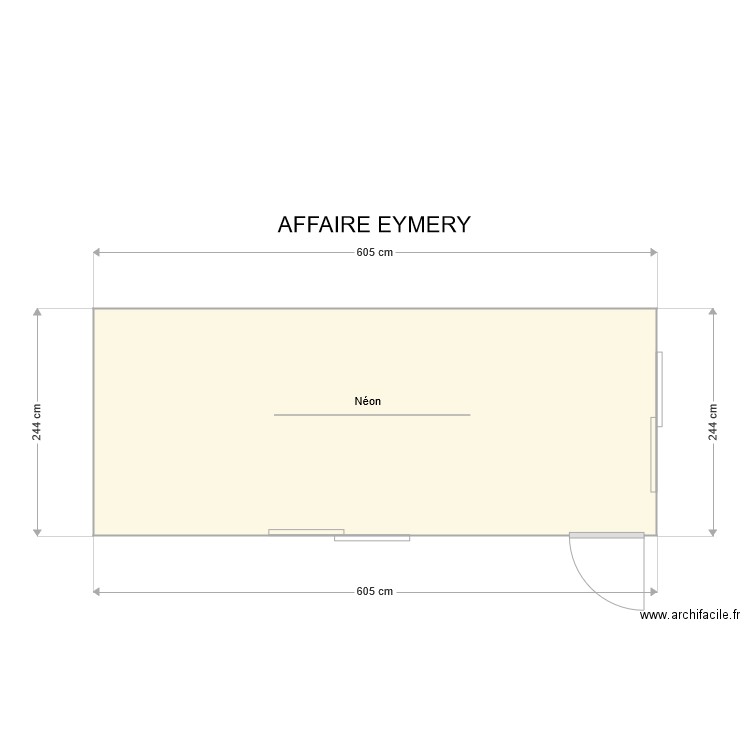 affaire Eymery. Plan de 0 pièce et 0 m2