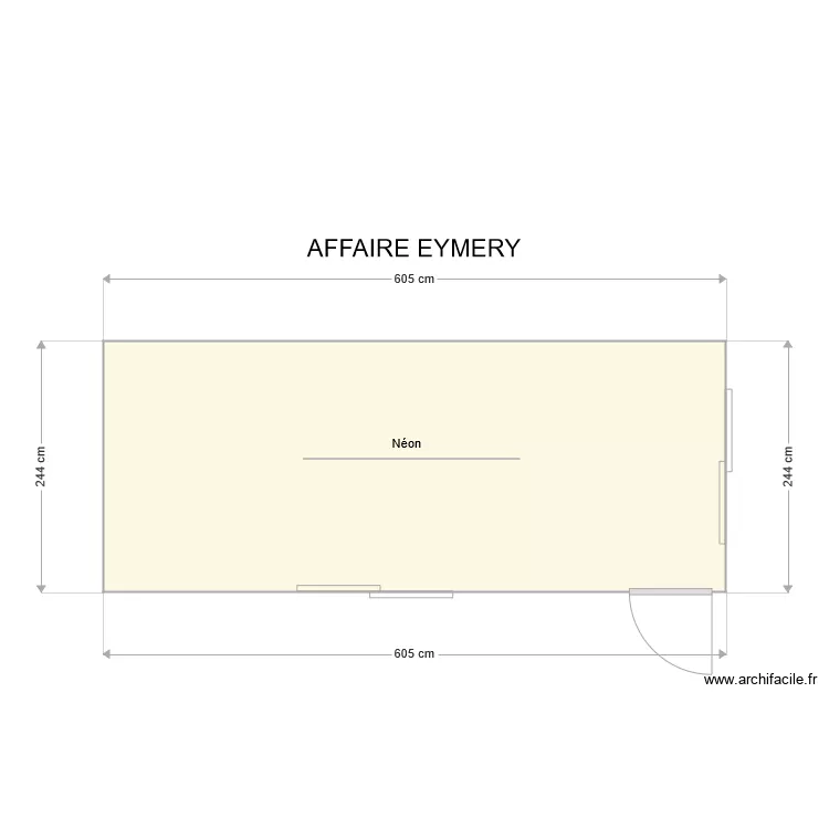 affaire Eymery. Plan de 