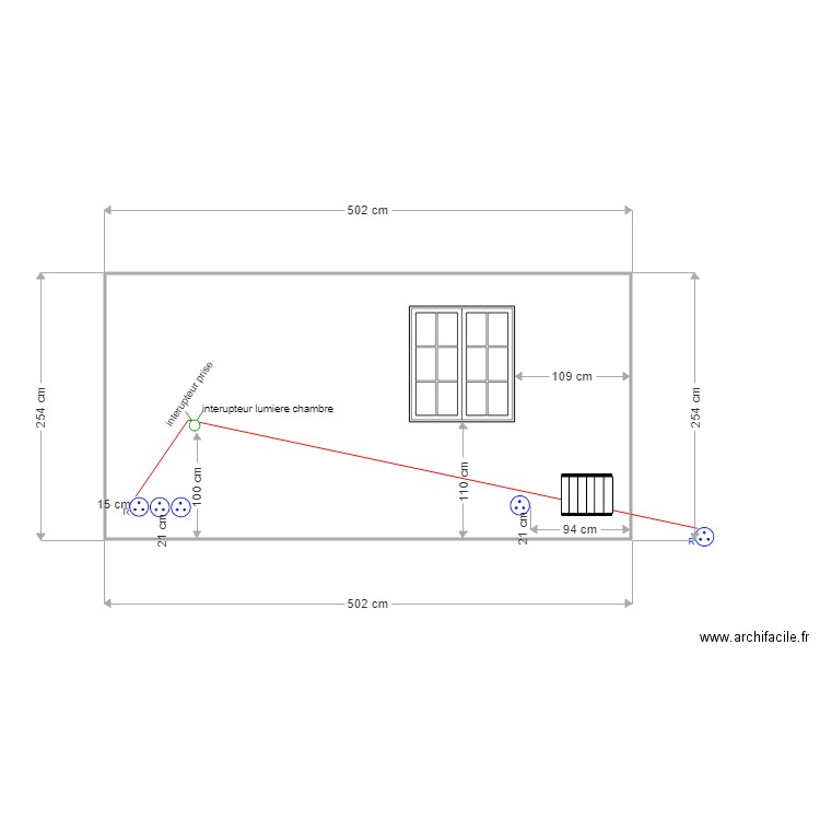 MUR PARENTAL2. Plan de 0 pièce et 0 m2