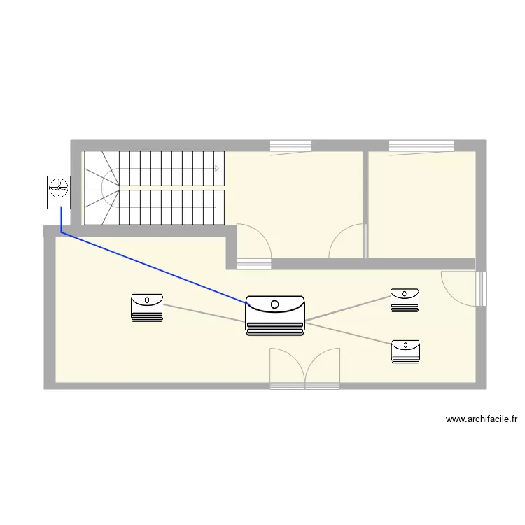 Cases Anthony N2C4IFCA1 Travaille fait en entreprise. Plan de 