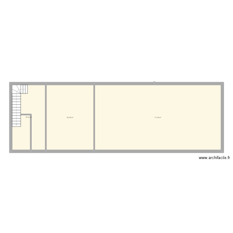 ETAGE 2 . Plan de 36 pièces et 590 m2