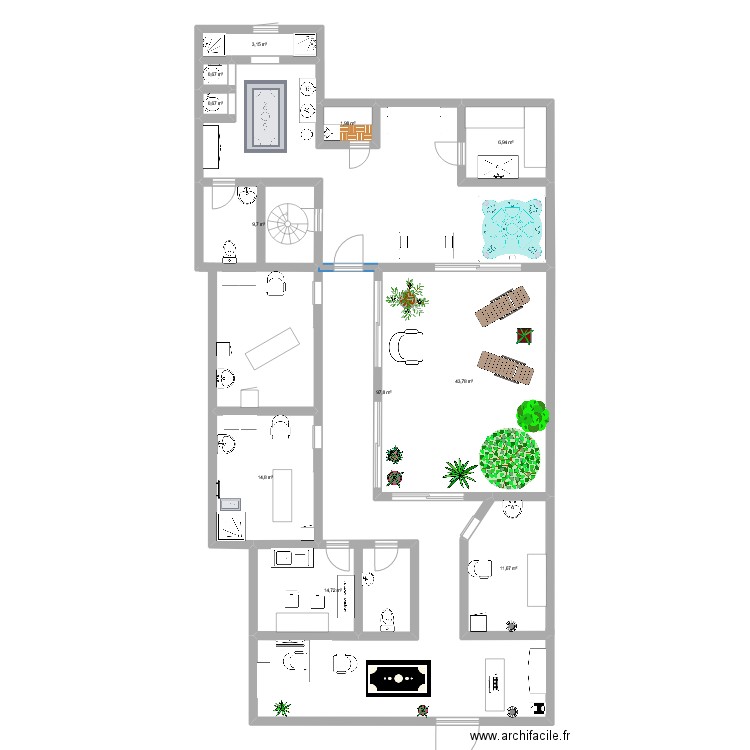 bacpro. Plan de 0 pièce et 0 m2