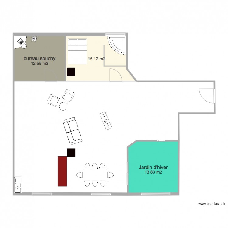 rem souchy. Plan de 0 pièce et 0 m2