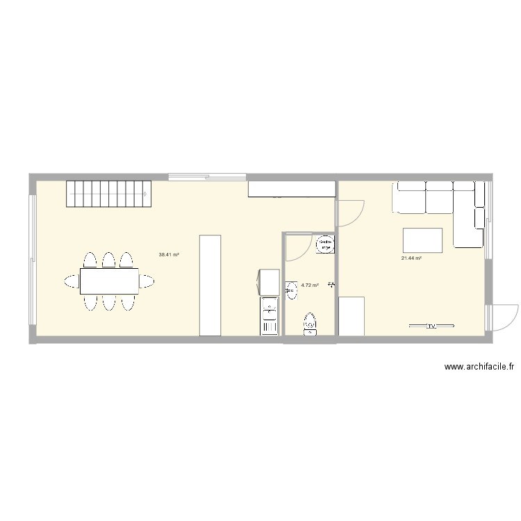 firstfloor. Plan de 0 pièce et 0 m2