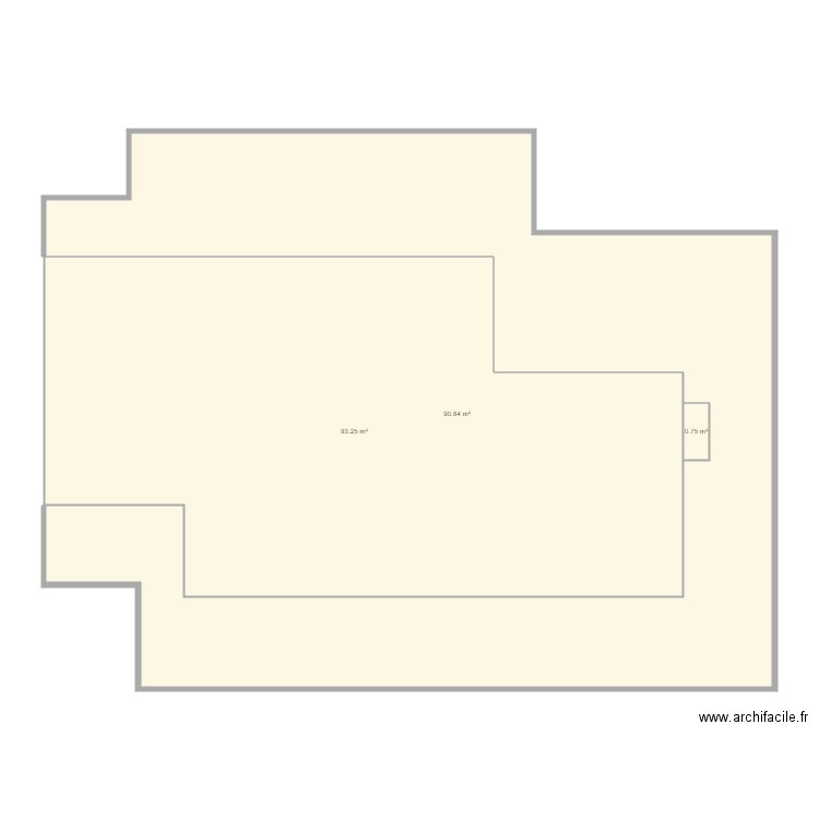 plan terrasse 2. Plan de 0 pièce et 0 m2