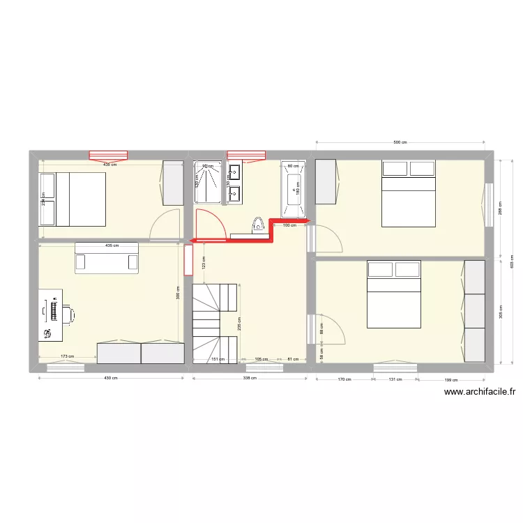Jessie and Felix upstairs 3. Plan de 