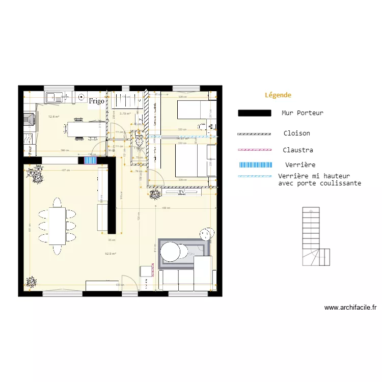 PALFRAY PROJET. Plan de 