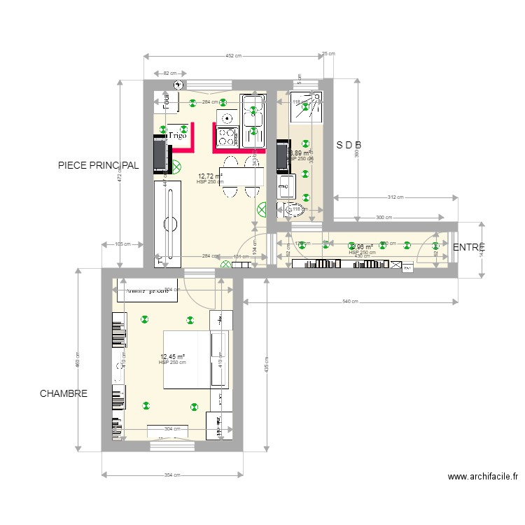 MAISON  BON. Plan de 0 pièce et 0 m2