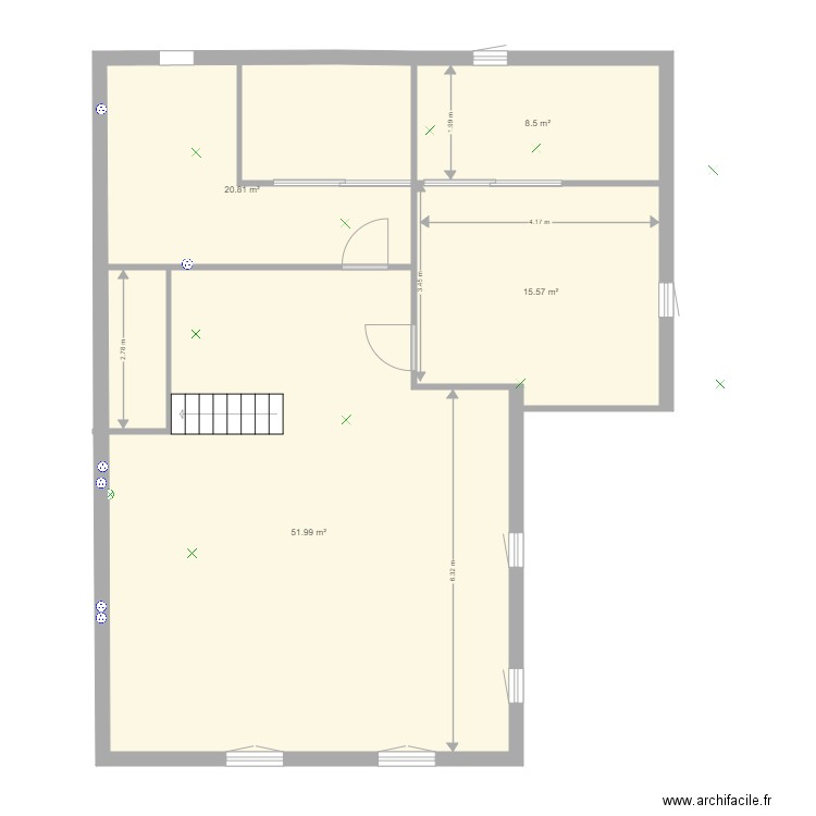 Appartement. Plan de 0 pièce et 0 m2