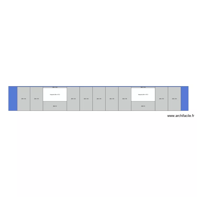 Mur Kempinski Mathys. Plan de 