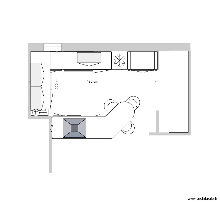 cuisine jp1. Plan de 0 pièce et 0 m2