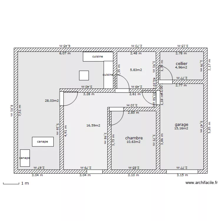 plan maison. Plan de plan maison. Plan de