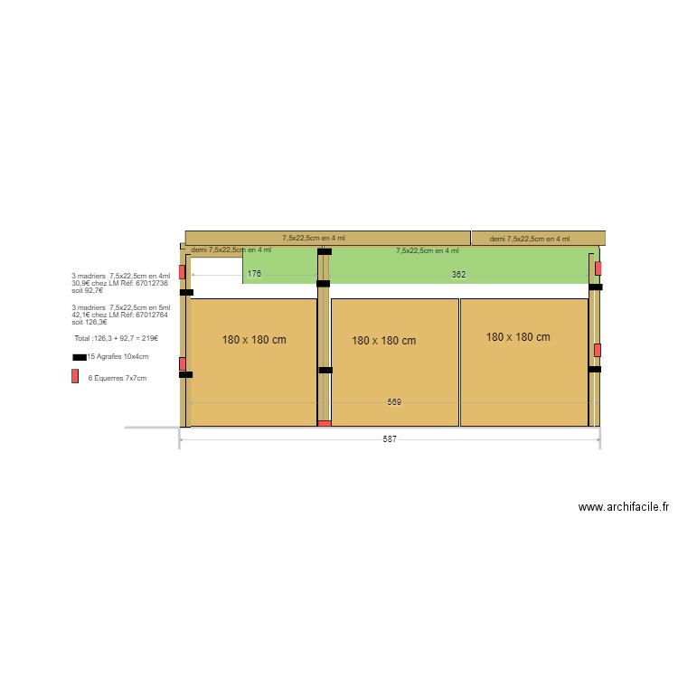  terrasse arche 04. Plan de 0 pièce et 0 m2