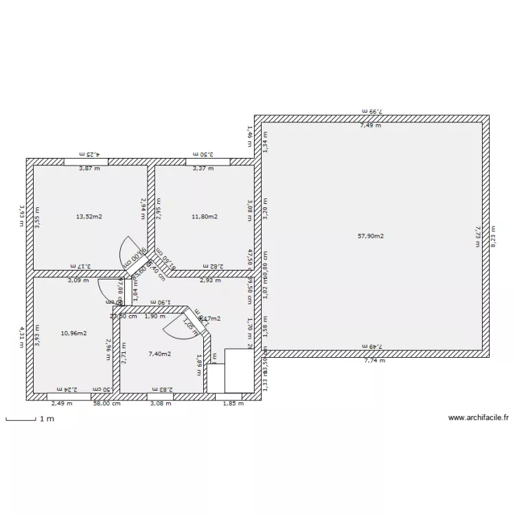 Hochfelden 1ere etage. Plan de Hochfelden 1ere etage. Plan de