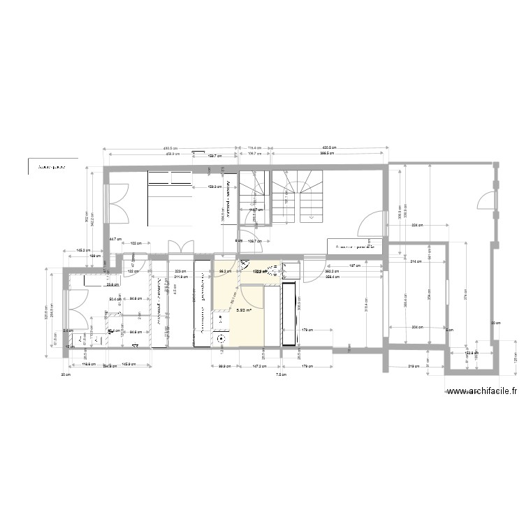  Projet RDC AML Roure  NAD 11. Plan de 0 pièce et 0 m2