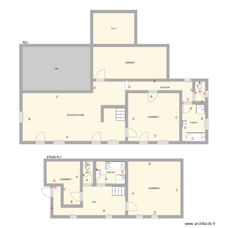 IRVING. Plan de 0 pièce et 0 m2