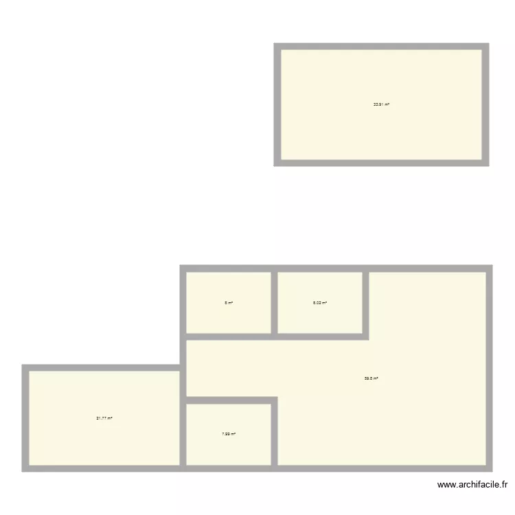 Plan maison final. Plan de 