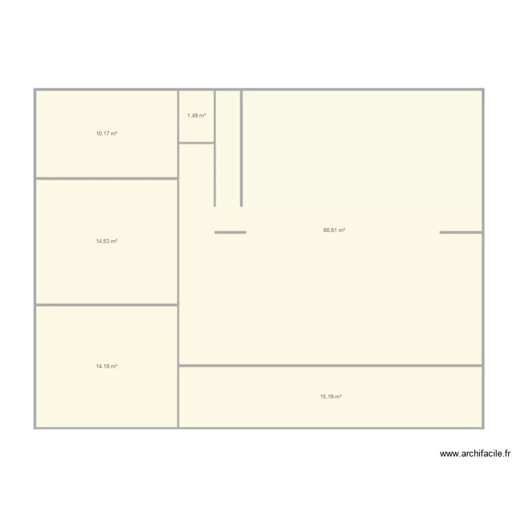 MICHEL Philippe. Plan de 