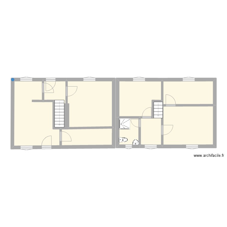 maison les sagnes. Plan de 0 pièce et 0 m2
