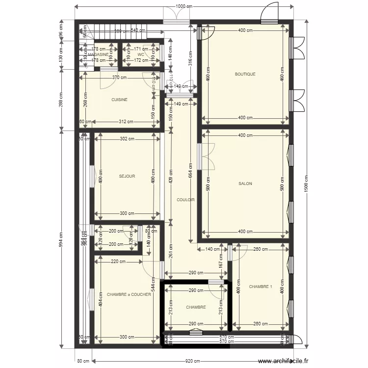 T10 x15 Client 48336909. Plan de 