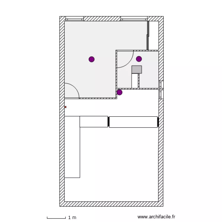 PROJET FINAL ETAGE INTRUSION INCENDIE. Plan de 
