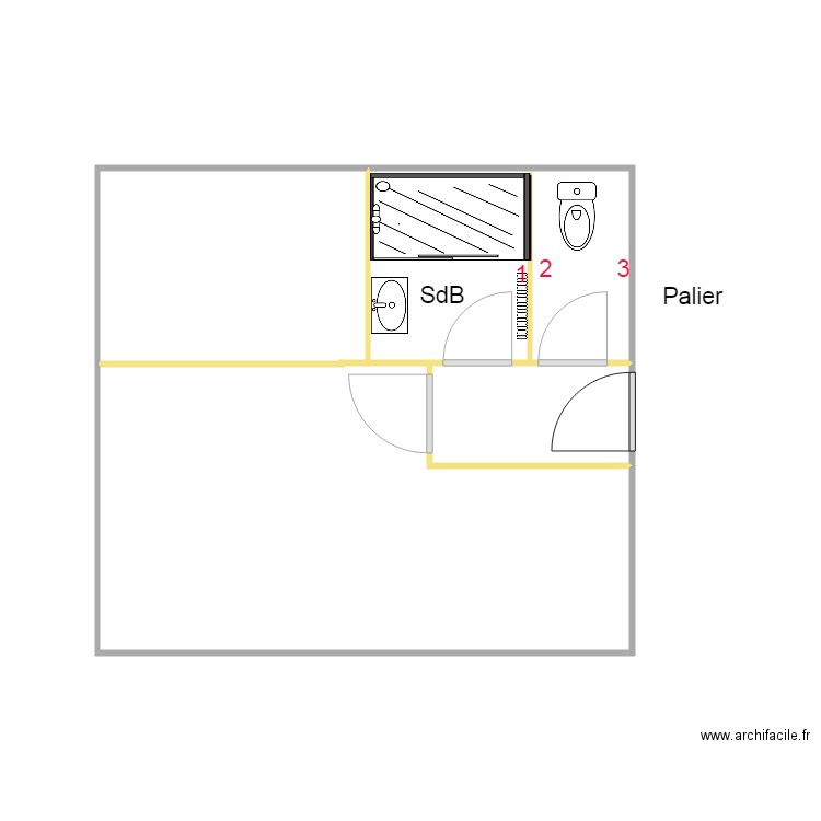 aix. Plan de 0 pièce et 0 m2