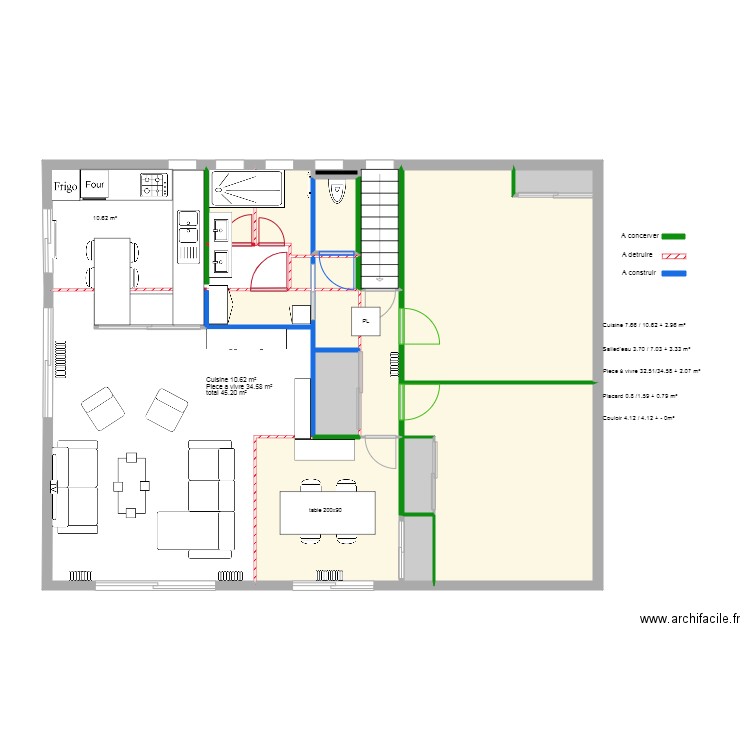 Maison Projet V9. Plan de 0 pièce et 0 m2