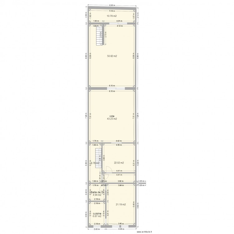 parvis st gilles. Plan de 0 pièce et 0 m2