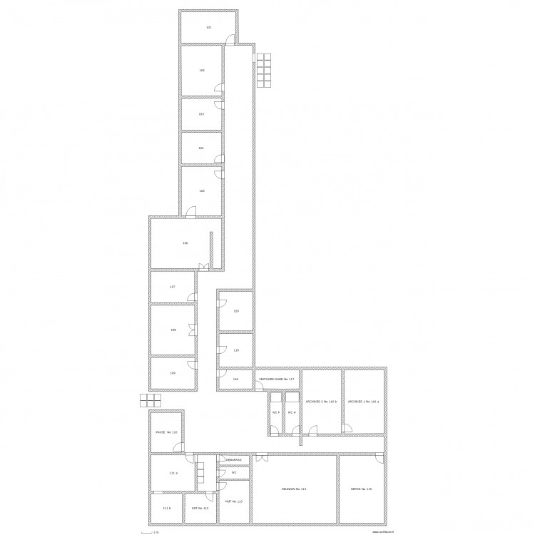 Plan 1er Etage definitif. Plan de 0 pièce et 0 m2