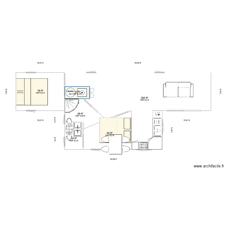 Container House 2. Plan de 0 pièce et 0 m2