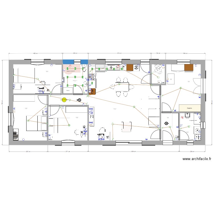 Projet Basikmob avec plan électrique. Plan de 0 pièce et 0 m2