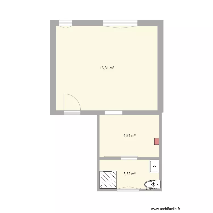 mourillon actuel. Plan de 