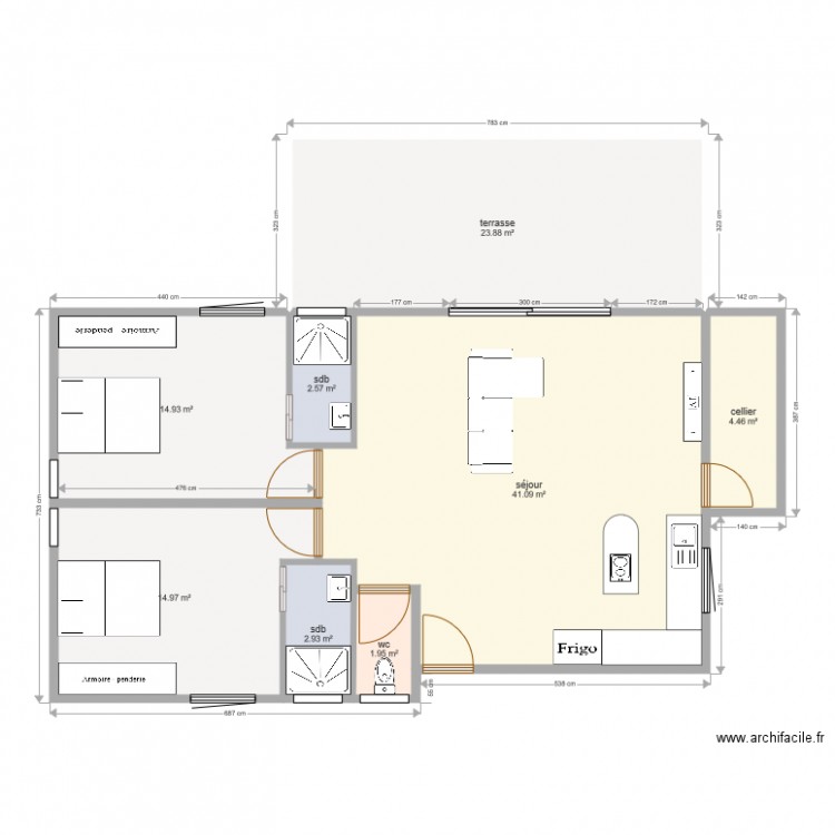 marzais. Plan de 0 pièce et 0 m2