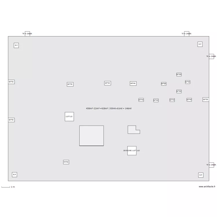 LES GENTIANES. Plan de LES GENTIANES. Plan de