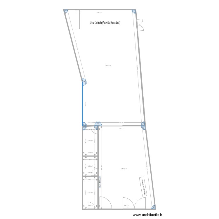 55680NuevoLocal. Plan de 0 pièce et 0 m2