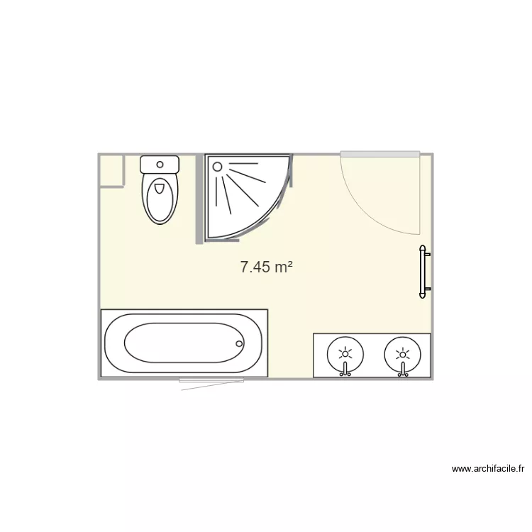 SDB Laure . Plan de SDB Laure . Plan de