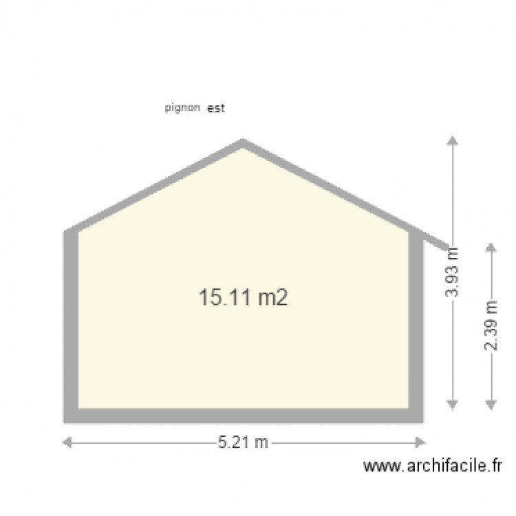 PIGNON. Plan de 0 pièce et 0 m2