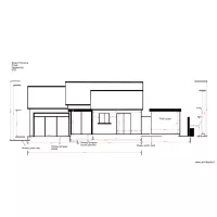 Studio Picholine Projet 03 18 1  PC Fa&ccedil;ade Est  Pool house