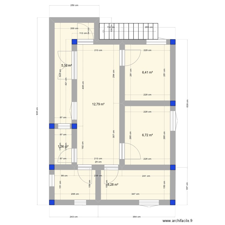 Fonenana_étage. Plan de 0 pièce et 0 m2
