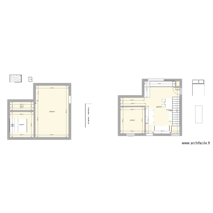 MAISON RDC COPIE salle d'eau. Plan de 11 pièces et 111 m2