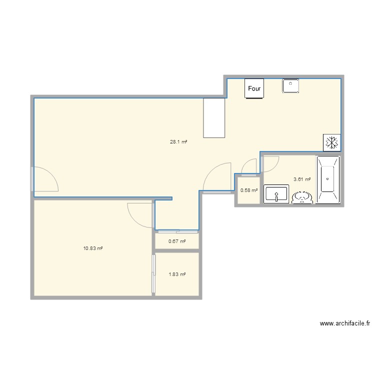 6485 App 12. Plan de 0 pièce et 0 m2