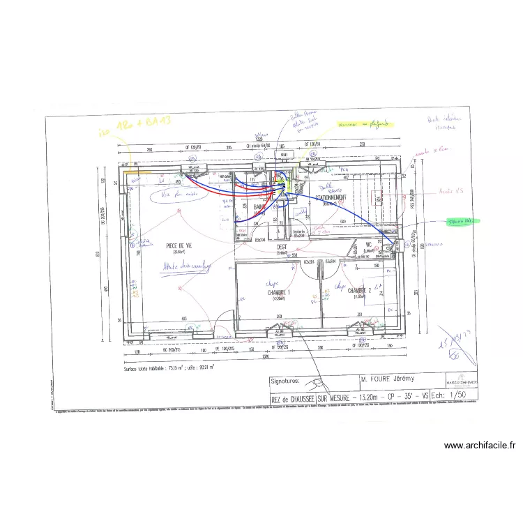 FOURE HYDRAULIQUE. Plan de 