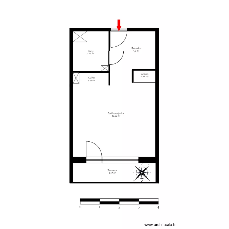 ED. SUPERVALIRA, 2-5. SOLDEU, CANILLO. Plan de 