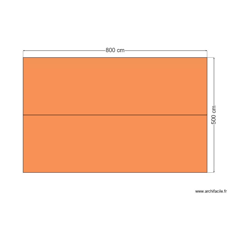 garage actuel m&eacute;d&eacute;. Plan de 