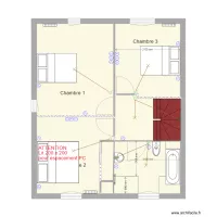 Plan Alexandra R+1 &eacute;lectricit&eacute;