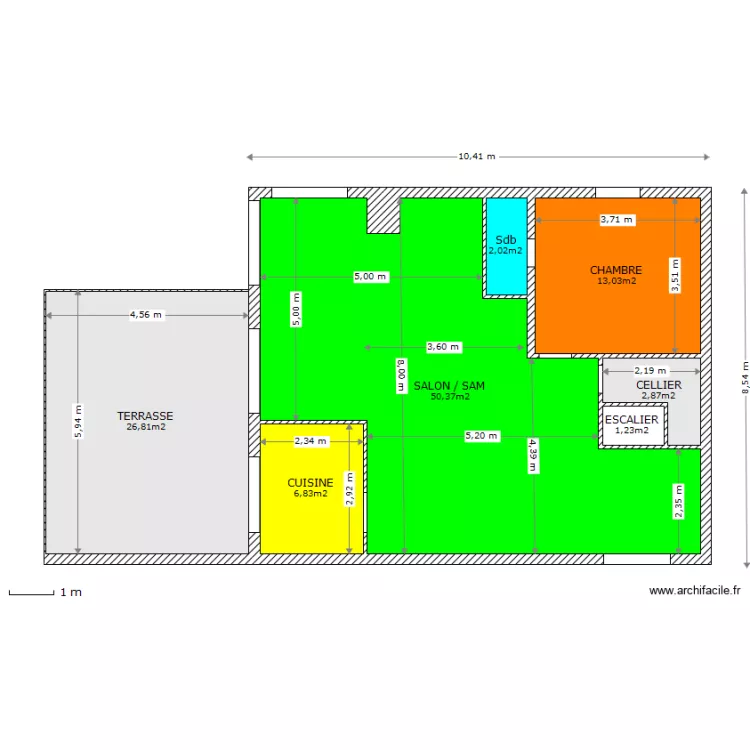 LUYNES RDC. Plan de LUYNES RDC. Plan de