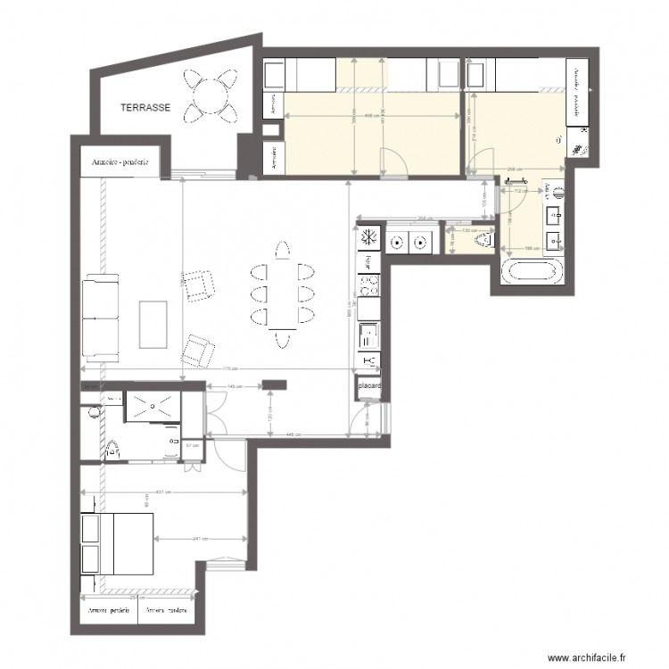 SEGALA Projet 2 juillet pas fini. Plan de 0 pièce et 0 m2