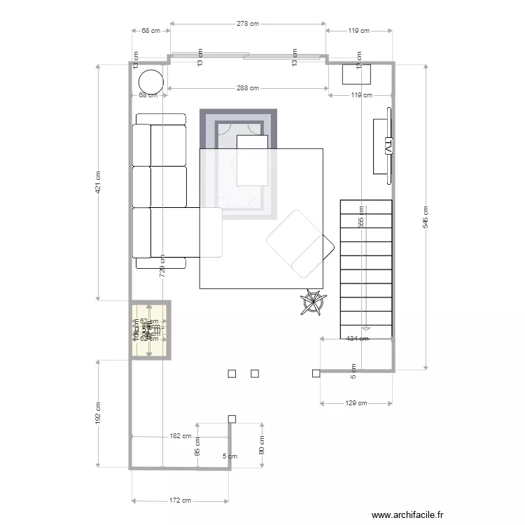 Salon delphine. Plan de Salon delphine. Plan de