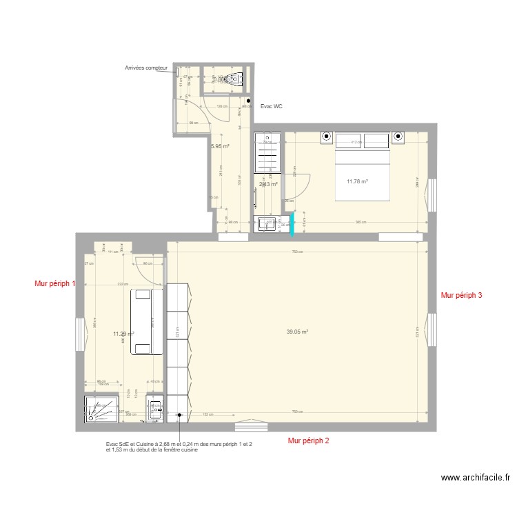 LentillyMmeBlanchard OK validé. Plan de 0 pièce et 0 m2